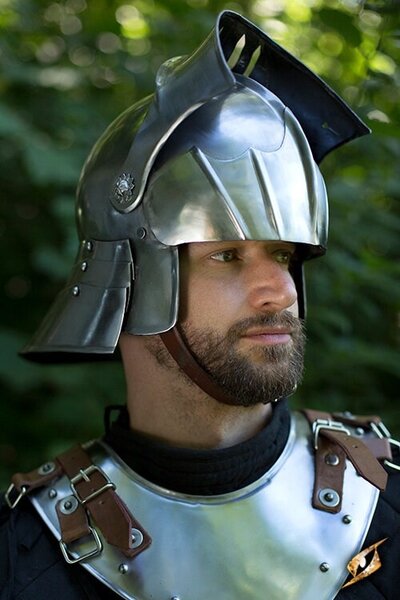 16th century sallet, patinated - Celtic Webmerchant