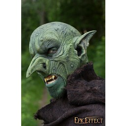 Máscara de Aardman, verde, LARP máscara - Celtic Webmerchant