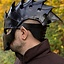 Assassin Helmet, Black Leather, LARP - Celtic Webmerchant