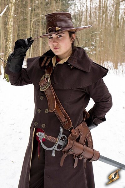 Baldric Seven Seas, brązowy - Celtic Webmerchant