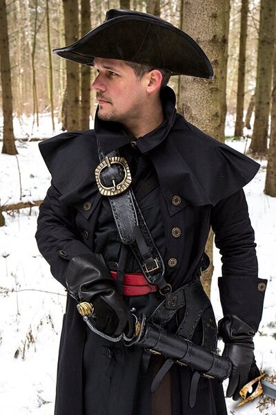 Baldric Seven Seas, nero - Celtic Webmerchant