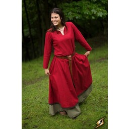 Basis jurk, donkerrood/bruin - Celtic Webmerchant