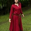 Basic Kleid, dunkelrot / braun - Celtic Webmerchant