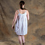 Göttinnenkleid Artemis, kurz, weiß - Celtic Webmerchant