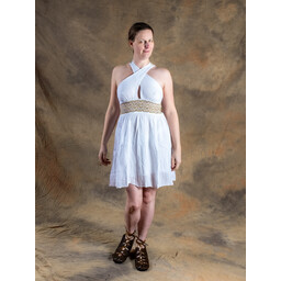 Sukienka Bogini Persefona, krótka, biała - Celtic Webmerchant
