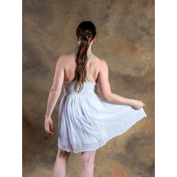 Vestido Diosa Perséfone, corto, blanco - Celtic Webmerchant