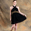 Vestido Diosa Perséfone, corto, negro - Celtic Webmerchant