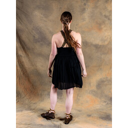 Robe Déesse Perséphone, courte, noire - Celtic Webmerchant