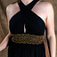 Vestido Diosa Perséfone, corto, negro - Celtic Webmerchant