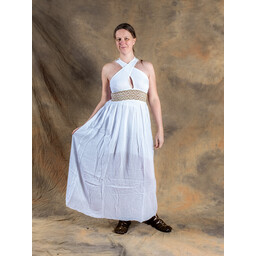 Gudinde kjole Persefone, hvid - Celtic Webmerchant