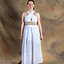 Gudinde kjole Persefone, hvid - Celtic Webmerchant