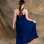 Göttinnenkleid Persephone, nachtblau - Celtic Webmerchant