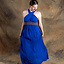 Goddess Dress Persephone, royal blue - Celtic Webmerchant