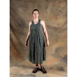 Sukienka Bogini Hera, naturalna zieleń - Celtic Webmerchant