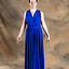 Goddess Dress Aphrodite, royal blue - Celtic Webmerchant