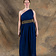 Vestido Diosa Gaia, azul noche - Celtic Webmerchant