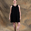 Goddess Dress Hera, kort, svart - Celtic Webmerchant