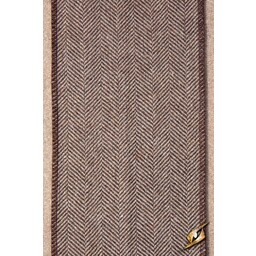 Beenwindsels vissegraatmotief, lichtgrijs - Celtic Webmerchant