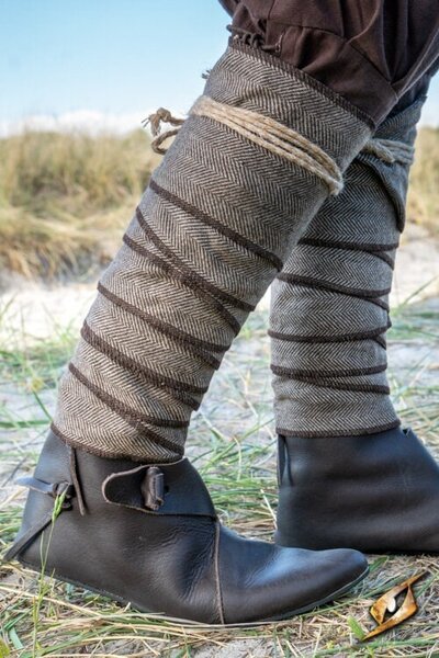 Wikinger Winingas Heringbone Motiv, schwarz - Celtic Webmerchant