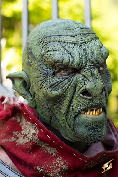 Bestial Orc Masque vert - Celtic Webmerchant