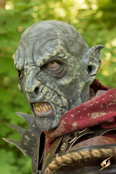 Masque bestiale Orc non peinte - Celtic Webmerchant