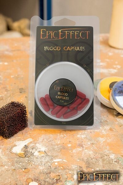 Cápsulas de sangre, 10 piezas, accesorios LARP - Celtic Webmerchant