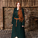 Burgschneider Cloak Enya uld, grøn - Celtic Webmerchant