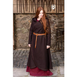 Cloak Enya wool, brown - Celtic Webmerchant