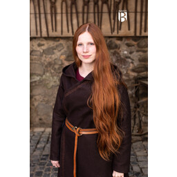 Cloak Enya wool, brown - Celtic Webmerchant