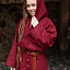 Wełniany płaszcz Tuala, czerwony - Celtic Webmerchant