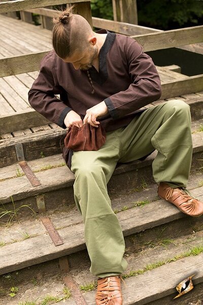 Trousers Gerald, green - Celtic Webmerchant