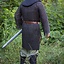 Hauberk mit Schlitz, runde Ringe, runde Nieten 9 mm - Celtic Webmerchant