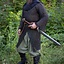 Hauberk mit Schlitz, runde Ringe, runde Nieten 9 mm - Celtic Webmerchant