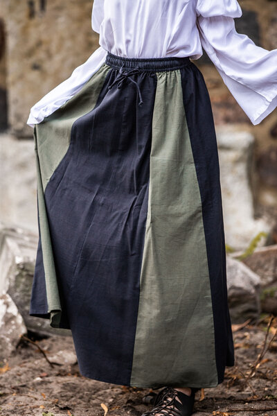 Jupe Inge, noir-vert - Celtic Webmerchant