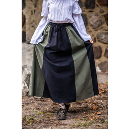 Skirt Inge, black-green - Celtic Webmerchant