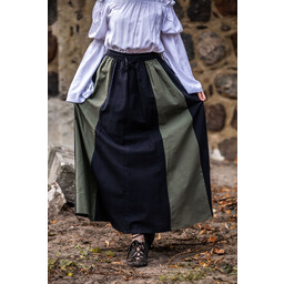 Skirt Inge, black-green - Celtic Webmerchant