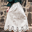 Renaissance skirt, cream - Celtic Webmerchant