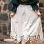 Renaissance skirt, cream - Celtic Webmerchant