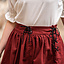Renaissance kjol, röd - Celtic Webmerchant