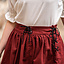 Renaissance skirt, red - Celtic Webmerchant