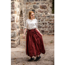 Renaissance skirt, red - Celtic Webmerchant