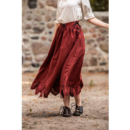 Renaissance skirt, red - Celtic Webmerchant