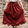 Leonardo Carbone Renaissance skirt, red - Celtic Webmerchant