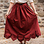 Renaissance skirt, red - Celtic Webmerchant