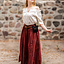 Renaissance skirt, red - Celtic Webmerchant