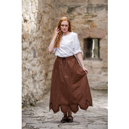 Renaissance skirt, brown - Celtic Webmerchant