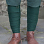 Leg wrappings Aki, green - Celtic Webmerchant