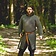 Epic Armoury Hauberk med slids, sort, uden nitter 9 mm - Celtic Webmerchant