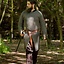 Cavalry hauberk, black mild steel - Celtic Webmerchant