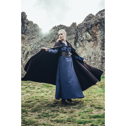 Mantello ricamato Damia, marrone - Celtic Webmerchant